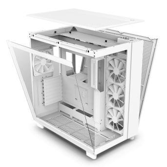 NZXT H9 Flow Matte White
