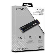 PNY CS2140 500GB (3.6GB/s, 2.3GB/s, 200TBW)