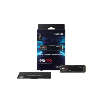 Samsung 990 Pro 1TB (7.45GB/s, 6.9GB/s, 600TBW)
