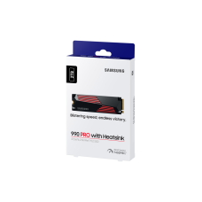 Samsung 990 Pro 2TB Heatsink (7.45GB/s, 6.9GB/s, 1200TBW)