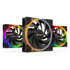 be quiet! Light Wings 120mm PWM HS (3-pack, Hub, Black)