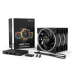 be quiet! Light Wings 120mm PWM HS (3-pack, Hub, Black)